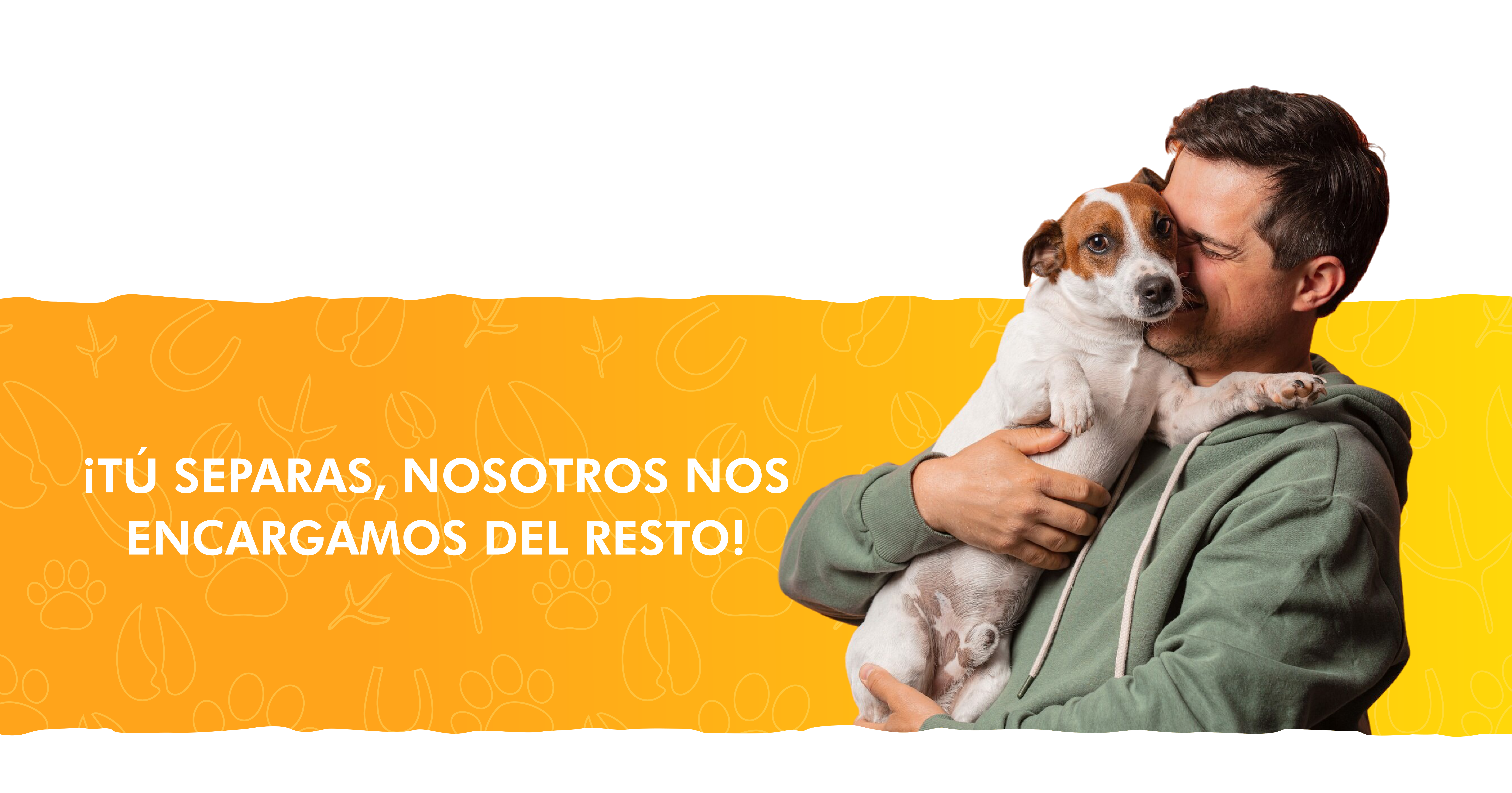 Tú separas, nosotros nos encargamos del resto